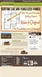Mobile Screenshot of lincolnlogs.com